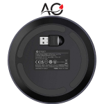 EMEET OfficeCore Luna Plus Bluetooth & USB Portable Black Speakerphone