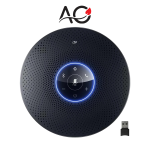 EMEET OfficeCore M2 Max Bluetooth & USB Portable Black Speakerphone