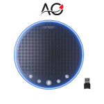 EMEET OfficeCore M3 Bluetooth & USB Portable Gray Zoom Certified Speakerphone