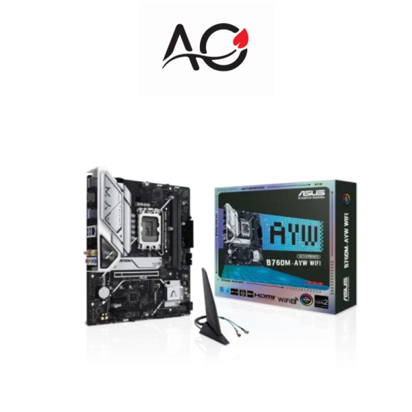 ASUS B760M-AYW WIFI mATX Motherboard