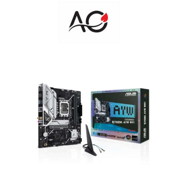 ASUS B760M-AYW WIFI mATX Motherboard