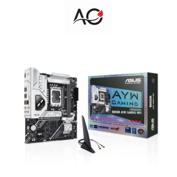 ASUS B860M AYW GAMING WIFI LGA 1851 Micro-ATX Motherboard