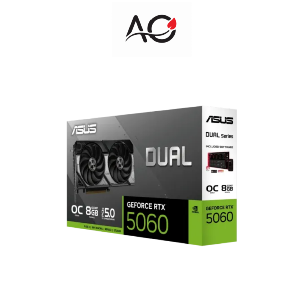 ASUS Dual GeForce RTX 5060 8GB GDDR7 OC Edition Graphics Card