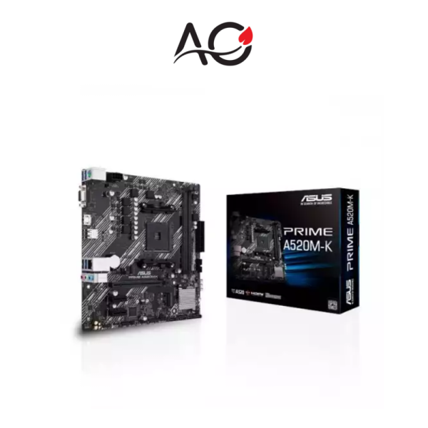 Asus Prime A520M-K AM4 Micro-ATX AMD Motherboard