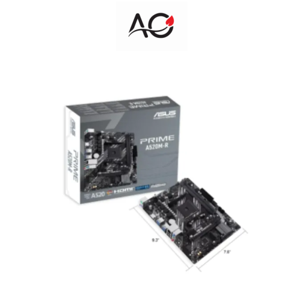 Asus PRIME A520M-R AM4 micro ATX Motherboard