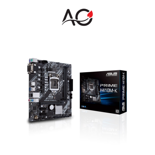 Asus Prime H410M-K Intel 10th Gen Micro-ATX Motherboard