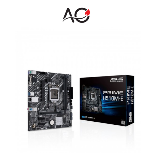 Asus Prime H510M-E Intel 10th and 11th Gen Micro ATX Motherboard