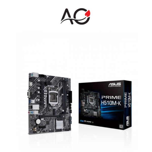 Asus Prime H510M-K Intel 10th and 11th Gen Micro-ATX Motherboard