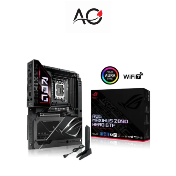 ASUS ROG MAXIMUS Z890 HERO BTF LGA1851 ATX Motherboard