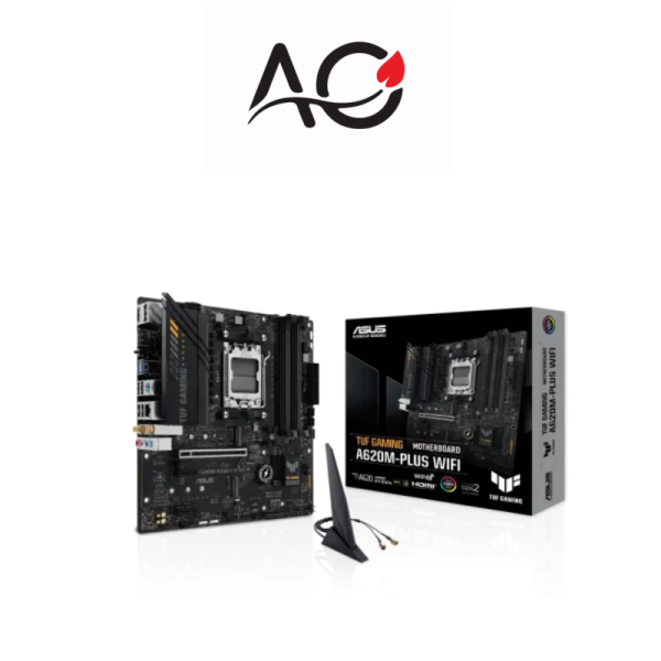 ASUS TUF GAMING A620M-PLUS WIFI AMD AM5 Micro-ATX Motherboard