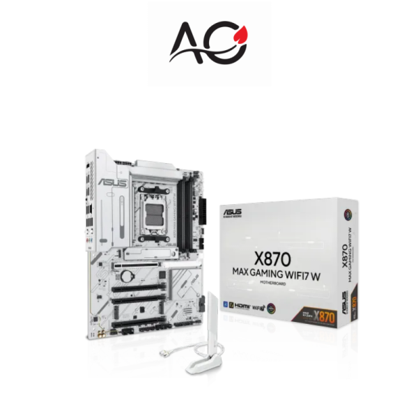 Asus X870 MAX GAMING WIFI7 W AM5 ATX Motherboard