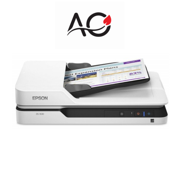 Epson DS-1630 Flatbed and Sheet Fed Color Legal Document Scanner with ADF