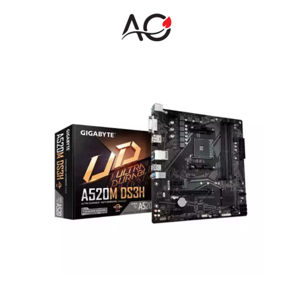 Gigabyte A520M DS3H Ultra Durable AMD AM4 ATX Motherboard