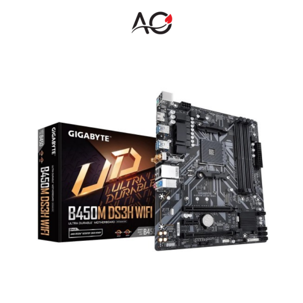 GIGABYTE B450M DS3H WIFI AM4 AMD Micro ATX Motherboard