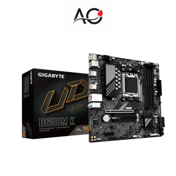 GIGABYTE B650M K AMD AM5 Micro-ATX Motherboard
