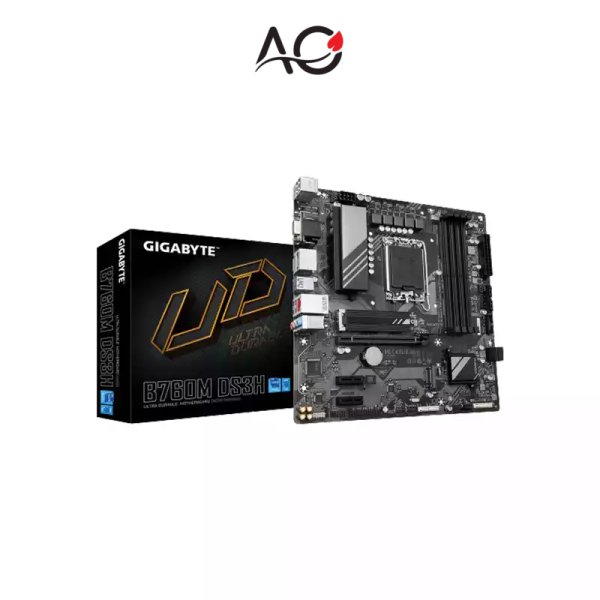 GIGABYTE B760M DS3H DDR5 13TH AND 12TH GEN INTEL MOTHERBOARD