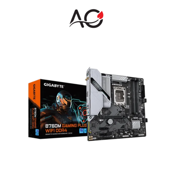 GIGABYTE B760M GAMING PLUS WIFI DDR4 Micro ATX Motherboard