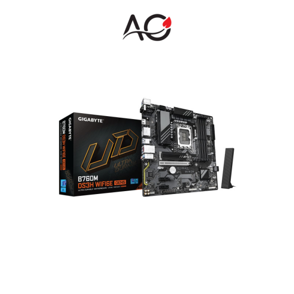GIGABYTE INTEL B760M DS3H WF6E GEN5 DDR5 Motherboard