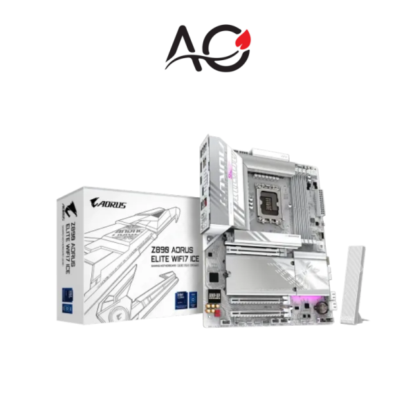 Gigabyte Z890 AORUS ELITE WIFI7 ICE LGA 1851 ATX Motherboard