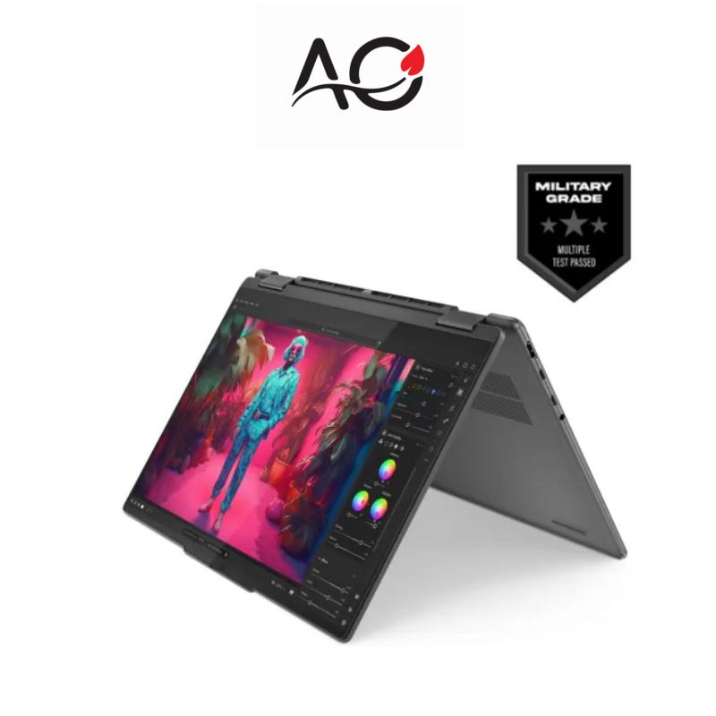Lenovo Yoga 7 2-in-1 14AHP9 Ryzen 5 8640HS AI Integrated 14" Touch Laptop Arctic Grey