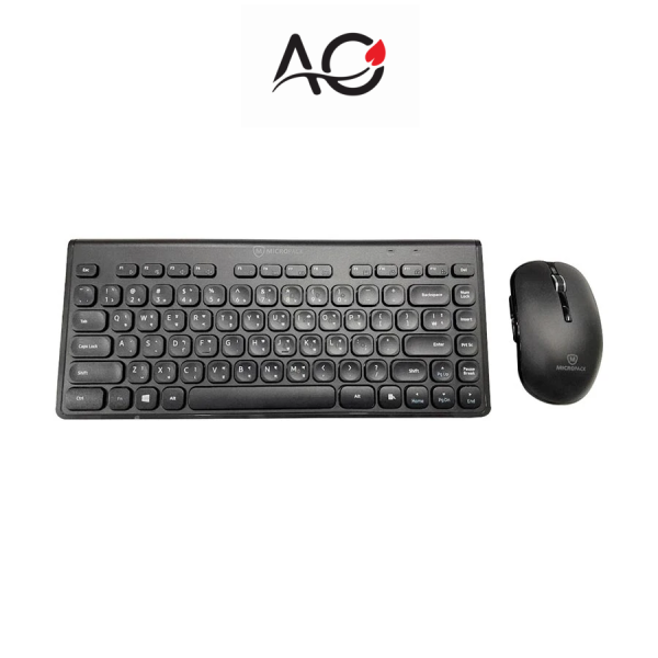 Micropack KM-228W iFREE MINI 2 Black Wireless Keyboard & Mouse Combo (with Bangla Layout)
