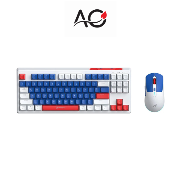 Micropack KM-269W Navy Wireless Keyboard & Mouse Combo