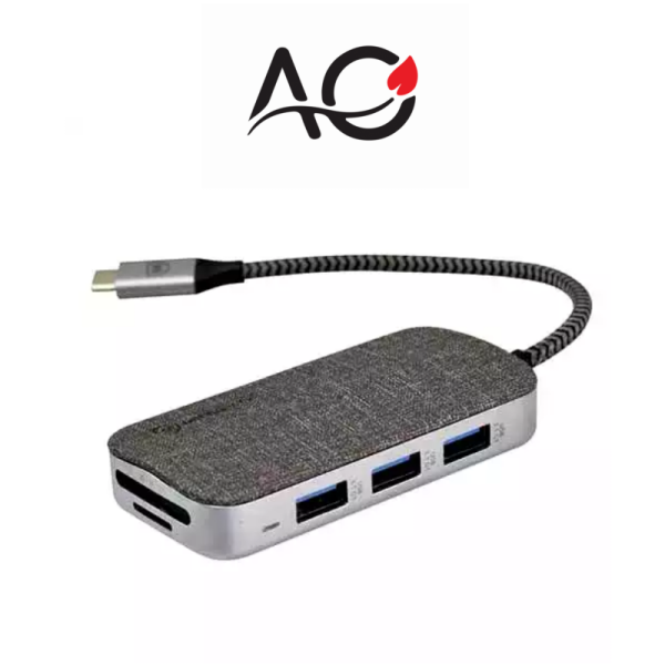 Micropack MDC-8 8 in 1 Flash Multi Port Type-C Data Converter