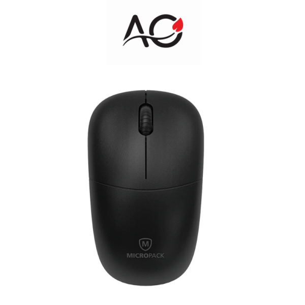 Micropack MP-712W Silent Black Wireless Mouse