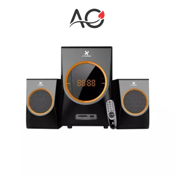 Xtreme Win 2:1 Multimedia Speaker With Remote
