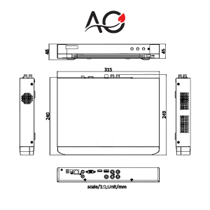 Hikvision iDS-7204HQHI-M1XT 4-Channel 1080p AcuSense DVR