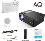 Cheerlux C8 1800 Lumens Mini LCD Projector